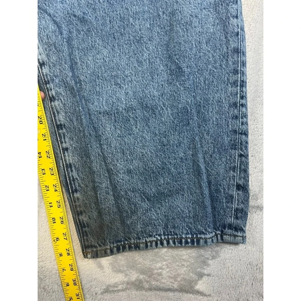Gap Baggy Fit Jeans Mens 40x30 Skate Streetwear Light Wash Denim